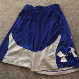 Men’s blue Under Armour shorts